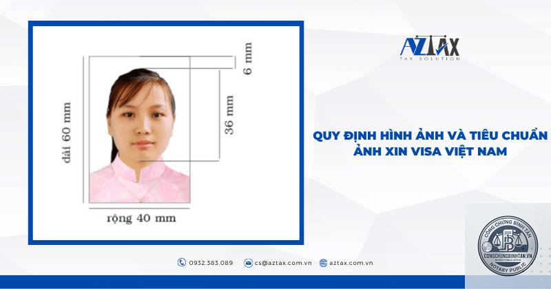 quy định ảnh visa