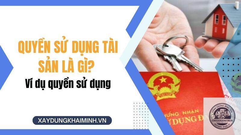 quyền sử dụng là gì