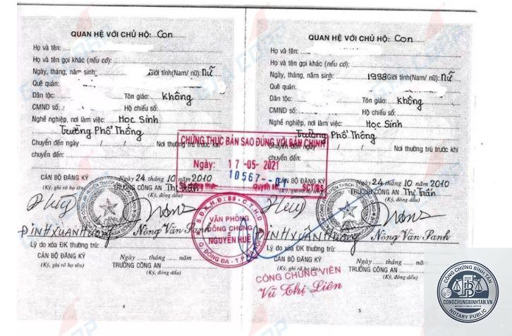 sao y chứng chỉ