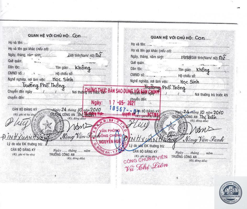 sao y giấy tờ cá nhân - Hình 2