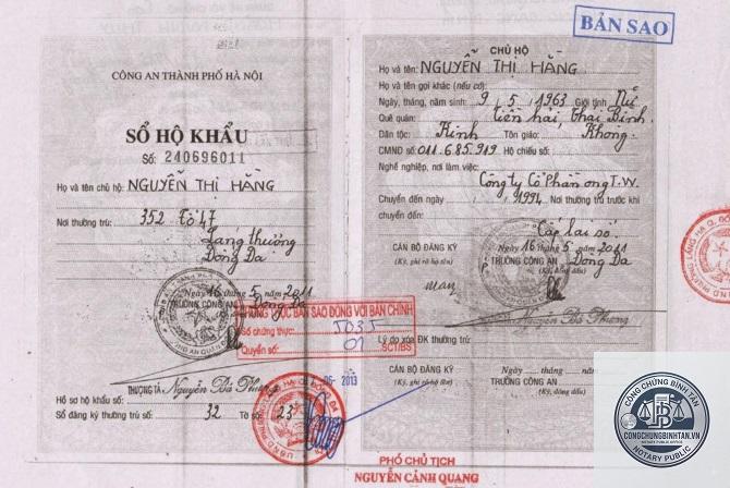 sao y giấy tờ cá nhân - Hình 3