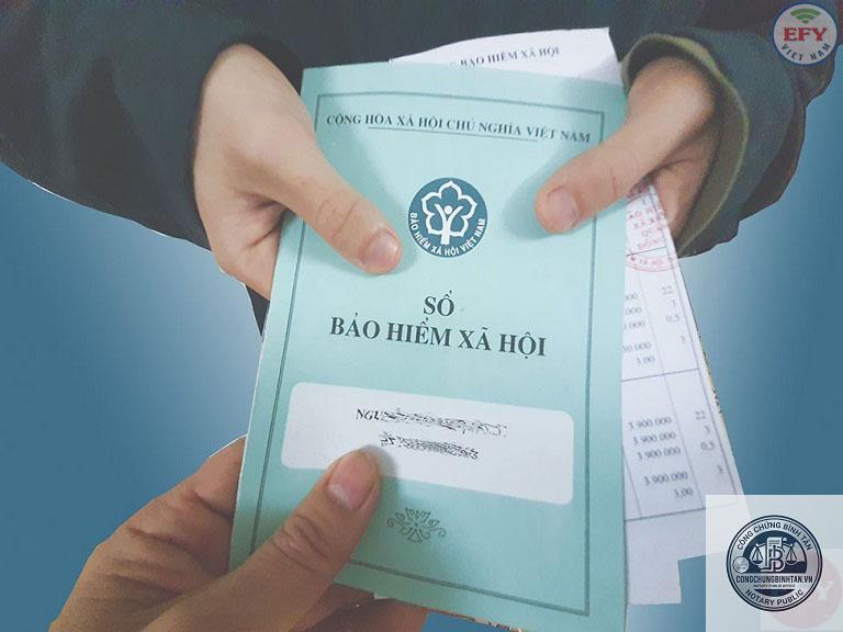 sổ bảo hiểm xã hội - Hình 1