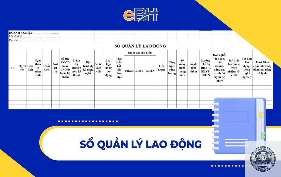 sổ lao động - H&igrave;nh 4