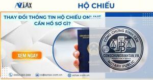 sửa thông tin hộ chiếu