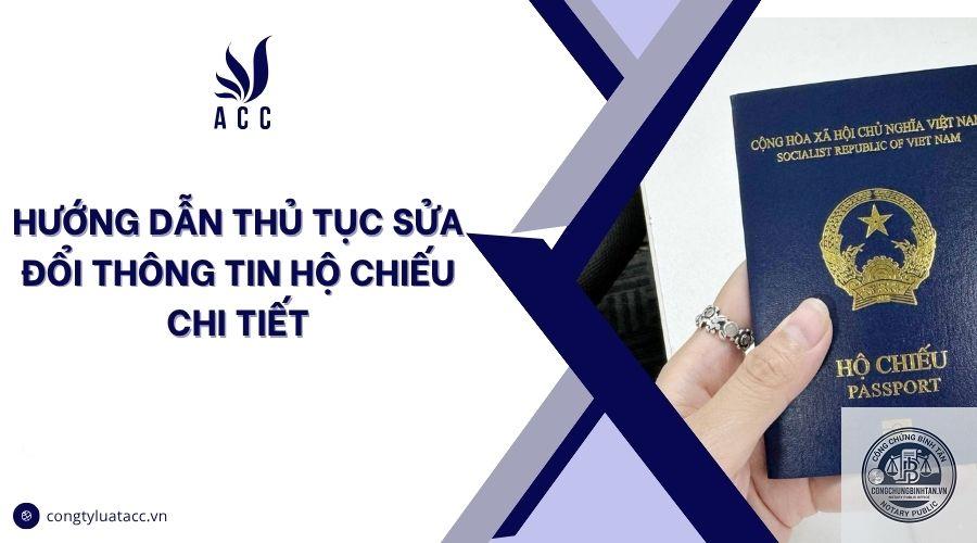 sửa thông tin hộ chiếu - Hình 4