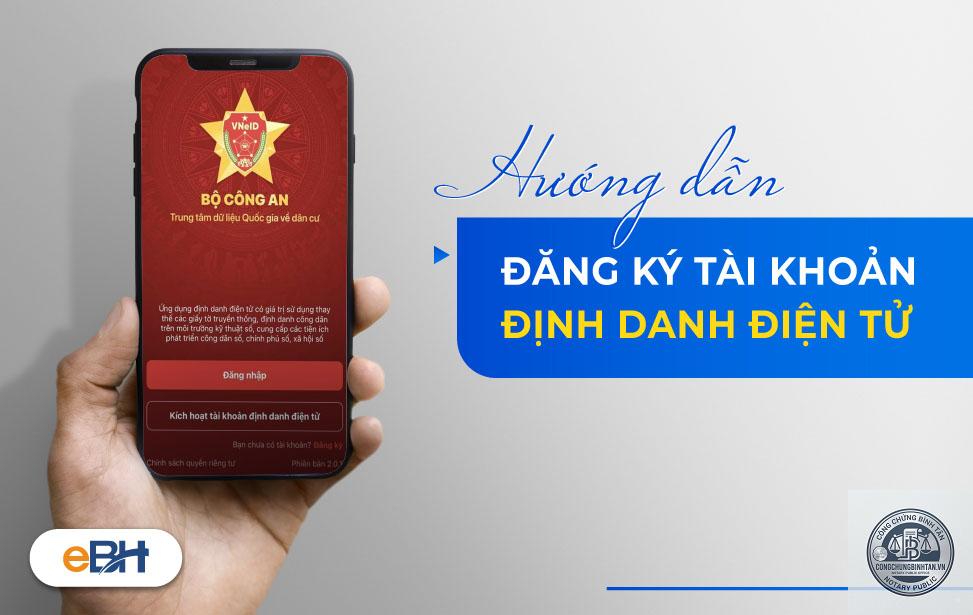 tài khoản định danh điện tử