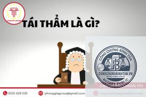 tái thẩm là gì