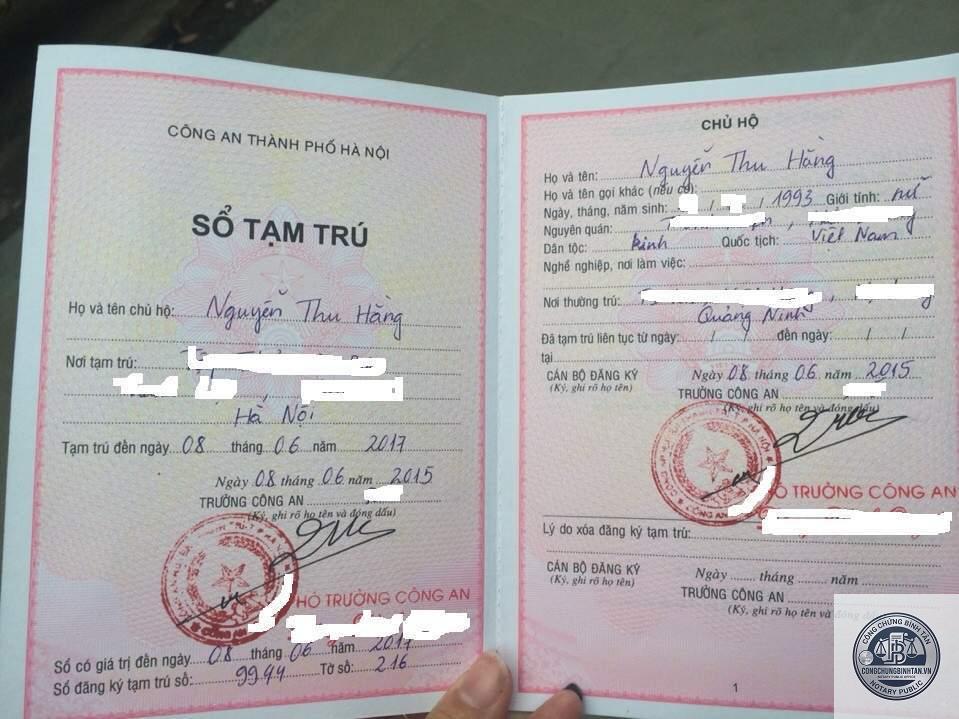 tạm trú là gì - Hình 1