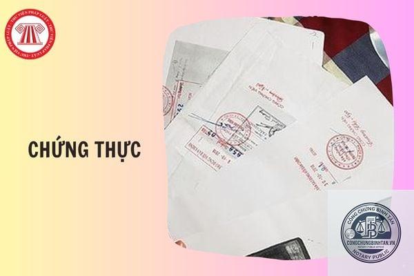 thẩm quyền chứng thực là gì