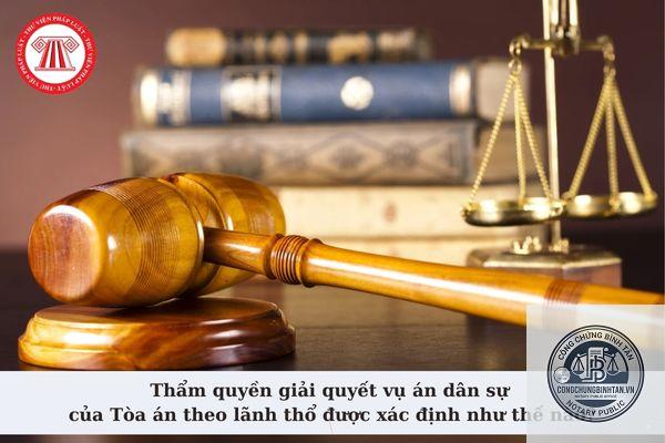 thẩm quyền giải quyết là gì