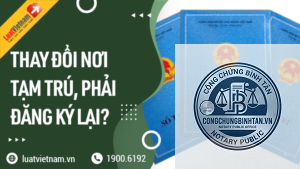 thay đổi nơi tạm trú