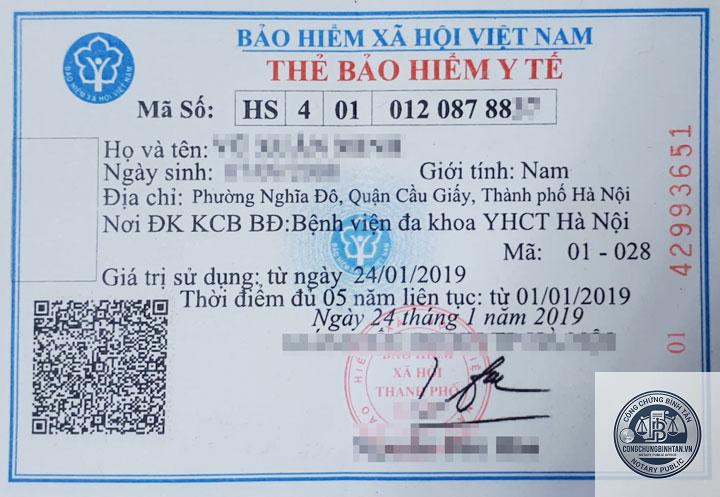 thẻ bảo hiểm y tế - Hình 5