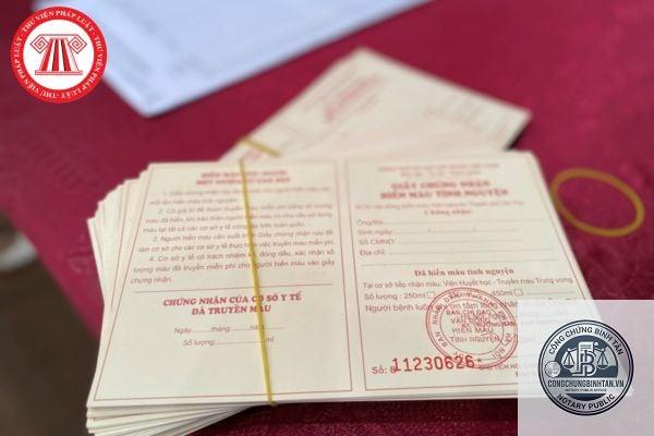 thẻ hiến máu tình nguyện - Hình 4