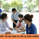 thẻ học sinh bị mất