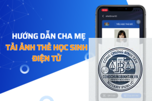 thẻ học sinh điện tử