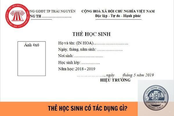 thẻ học sinh - Hình 1
