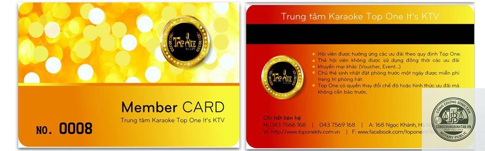 thẻ hội viên điện tử - Hình 1