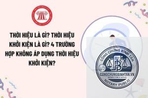 thời hiệu dân sự là gì
