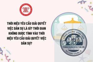 thời hiệu yêu cầu là gì