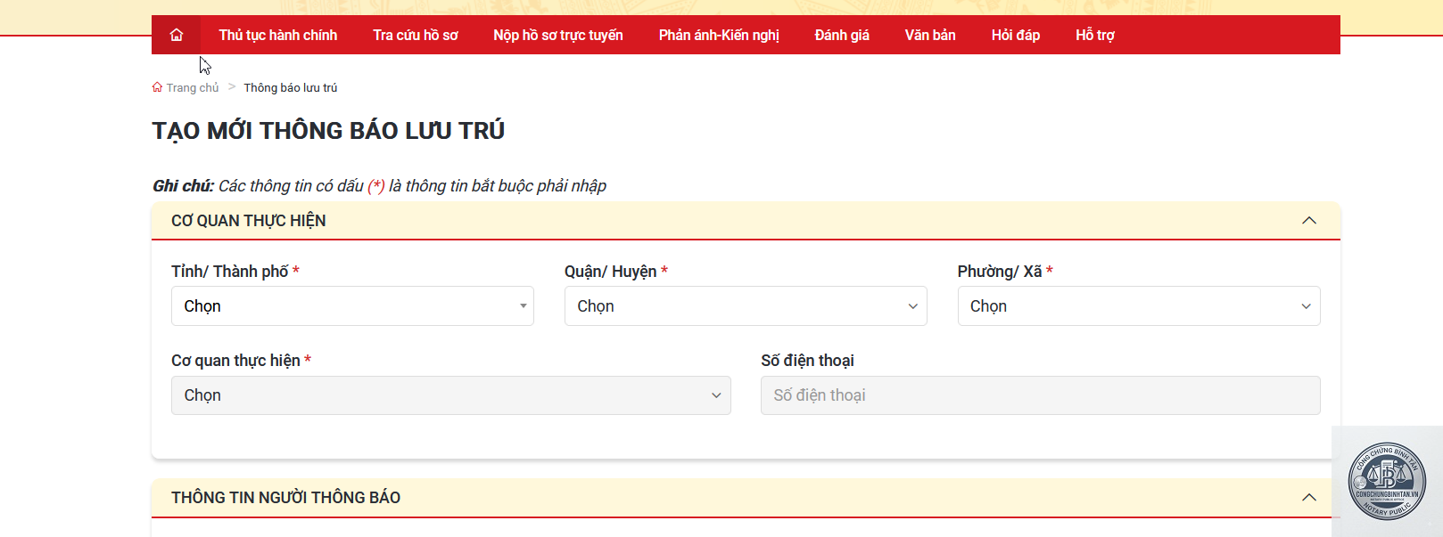 thông báo lưu trú - Hình 3