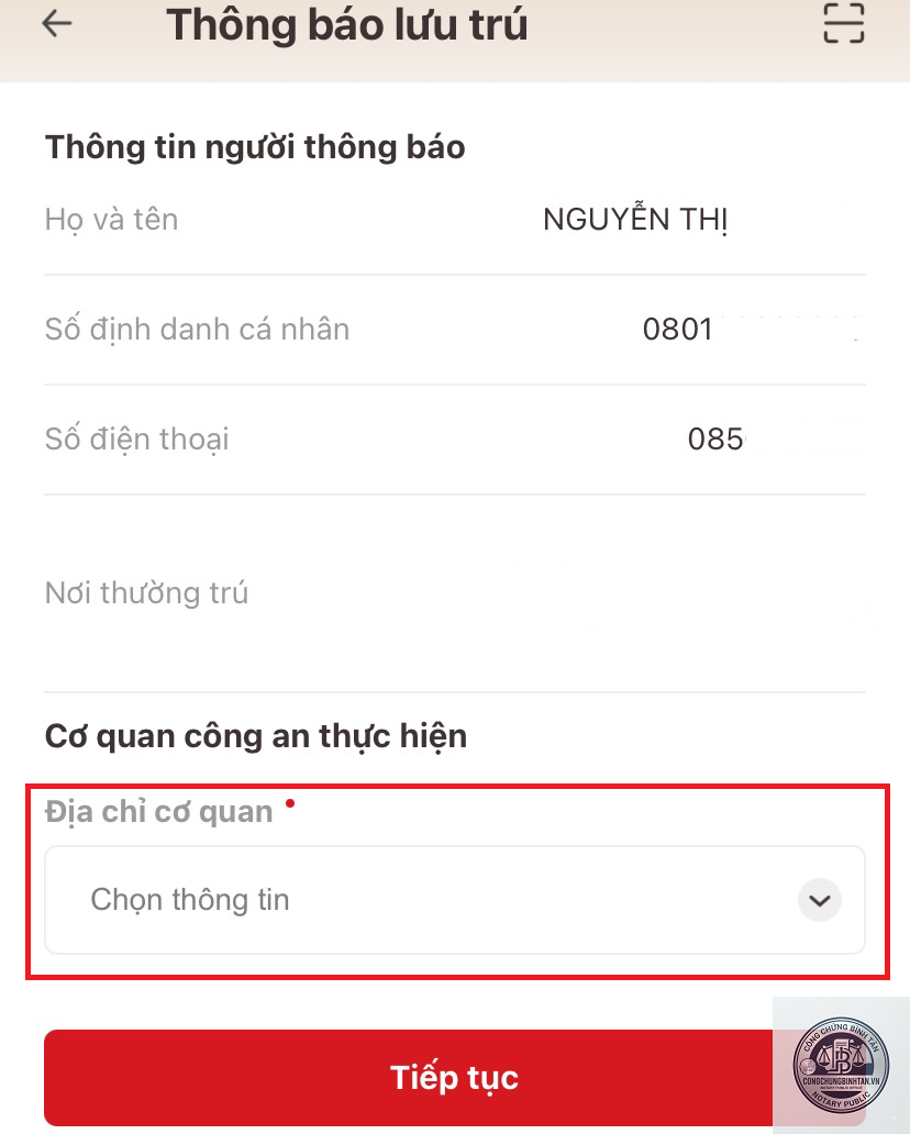 thông báo lưu trú - Hình 5