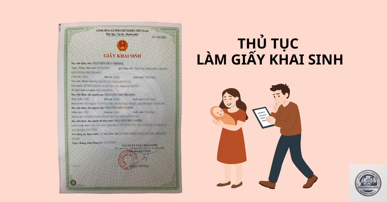 thủ tục cấp giấy khai sinh - Hình 5