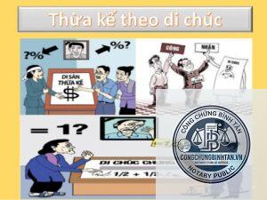thừa kế theo di chúc là gì