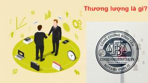 thương lượng là gì