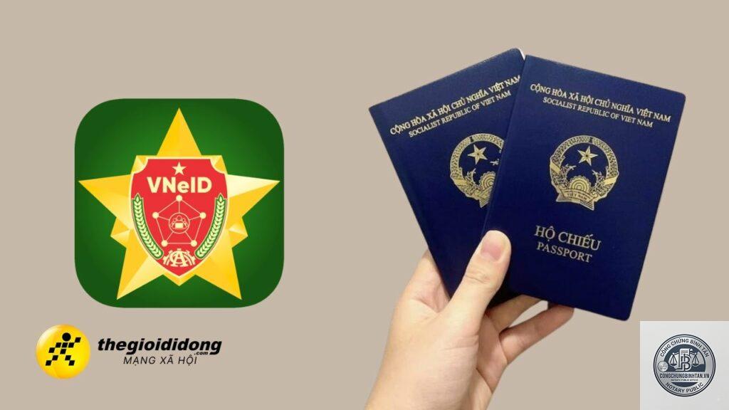 tích hợp hộ chiếu vào VNeID