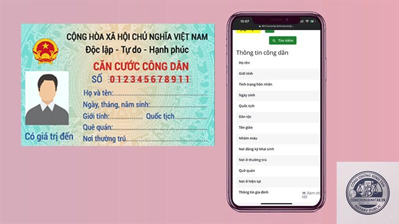 tra cứu căn cước - Hình 2