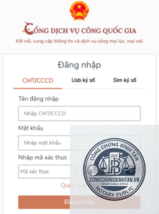 tra cứu căn cước