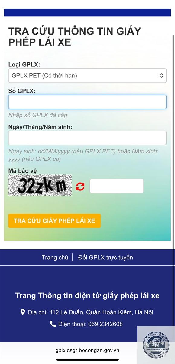 tra cứu giấy ph&eacute;p l&aacute;i xe - H&igrave;nh 4
