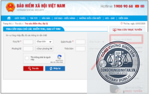 tra cứu mã số bảo hiểm