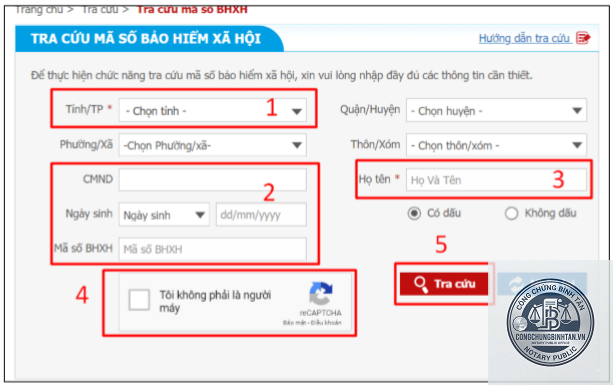 tra cứu m&atilde; số bảo hiểm - H&igrave;nh 5