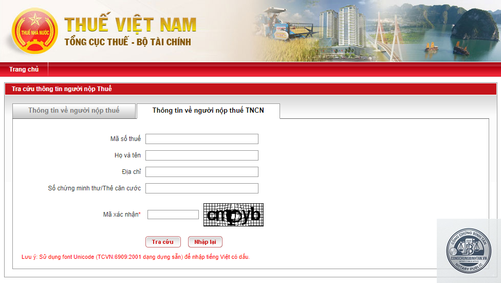 tra cứu mã số thuế cá nhân - Hình 5