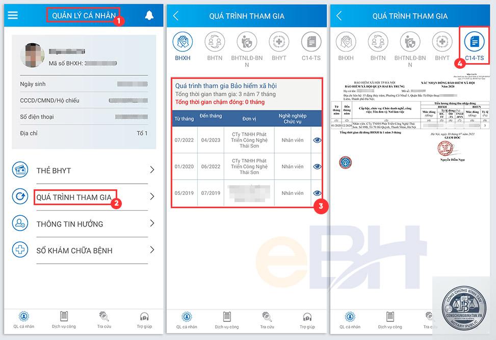 tra cứu qu&aacute; tr&igrave;nh đ&oacute;ng bảo hiểm x&atilde; hội - H&igrave;nh 2