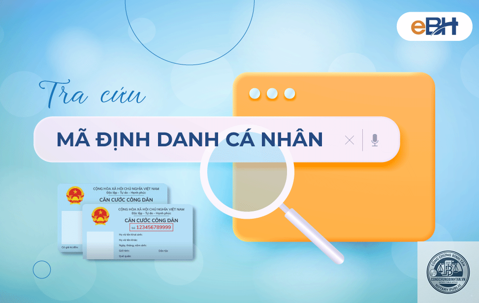 tra cứu số định danh cá nhân