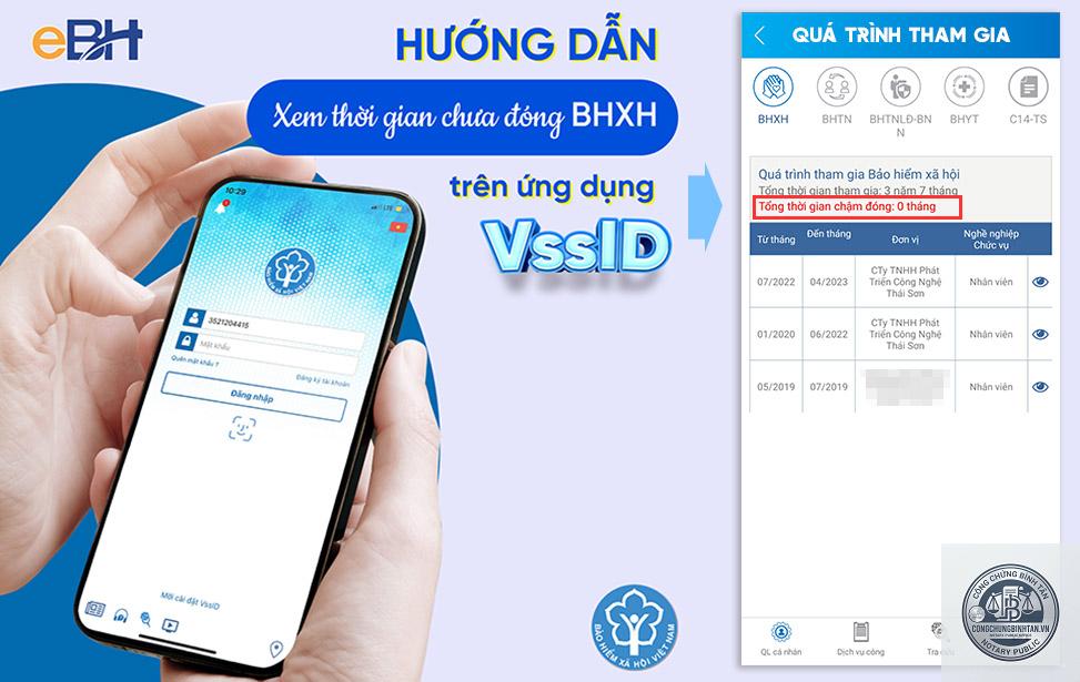 tra cứu thời gian đóng bảo hiểm