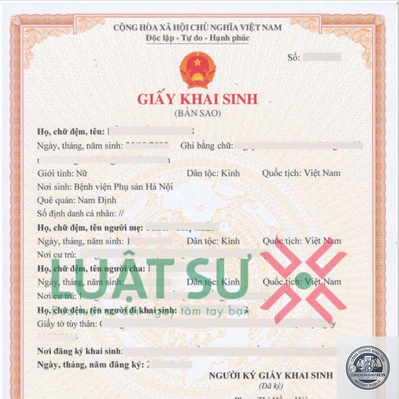 tr&iacute;ch lục giấy khai sinh online - H&igrave;nh 2