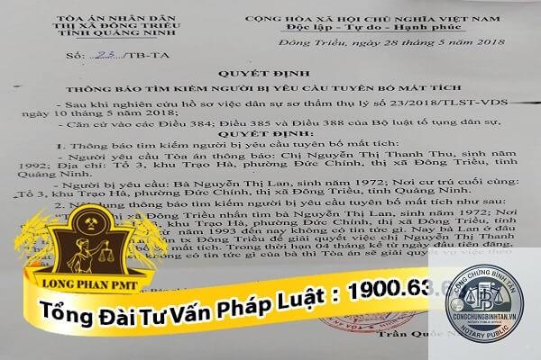 tuy&ecirc;n bố mất t&iacute;ch l&agrave; g&igrave; - H&igrave;nh 3