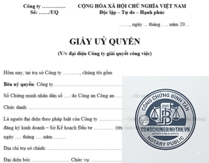 ủy quyền giải quyết là gì