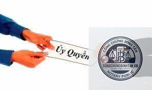 ủy quyền là gì
