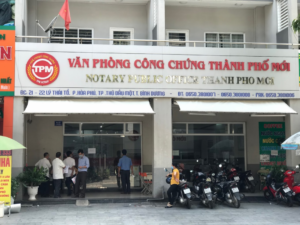văn phòng công chứng Bình Dương
