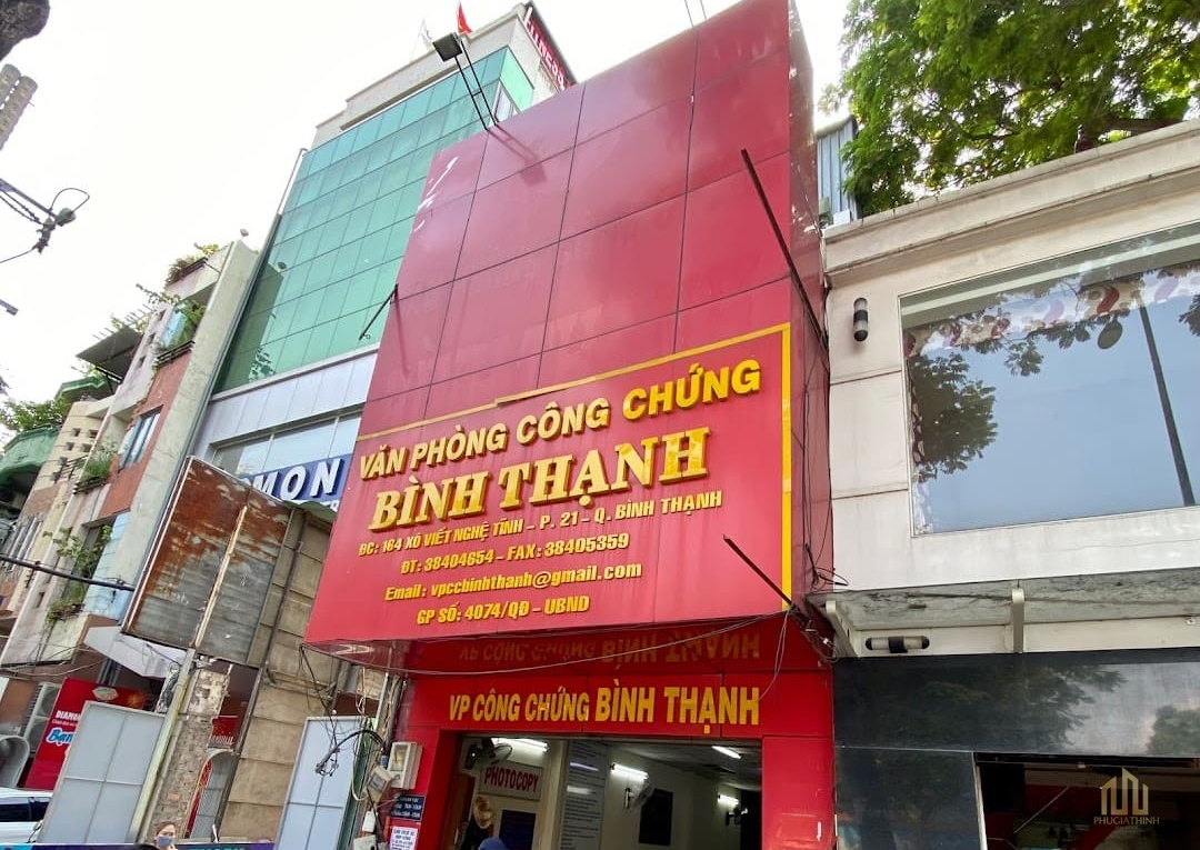 văn ph&ograve;ng c&ocirc;ng chứng B&igrave;nh Thạnh - H&igrave;nh 1