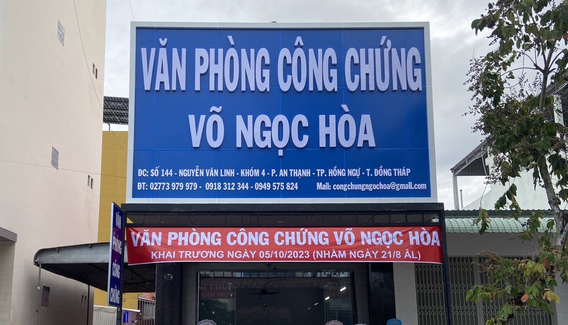 văn ph&ograve;ng c&ocirc;ng chứng Đồng Th&aacute;p - H&igrave;nh 3