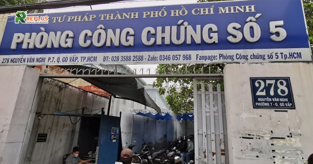 văn ph&ograve;ng c&ocirc;ng chứng G&ograve; Vấp - H&igrave;nh 3