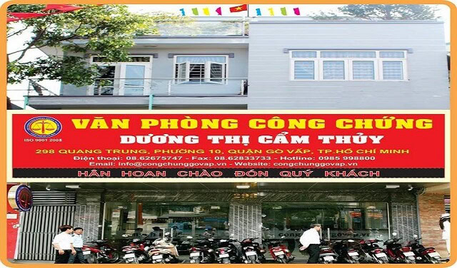 văn ph&ograve;ng c&ocirc;ng chứng G&ograve; Vấp - H&igrave;nh 5