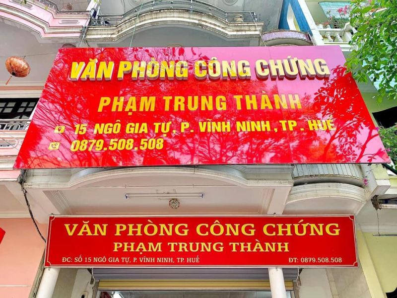 văn ph&ograve;ng c&ocirc;ng chứng Huế - H&igrave;nh 4