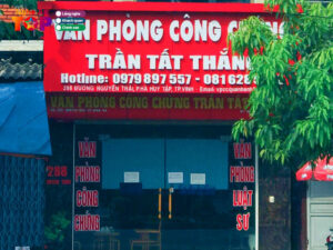 văn phòng công chứng Nghệ An