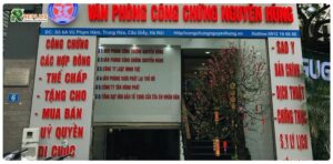 văn phòng công chứng giá rẻ